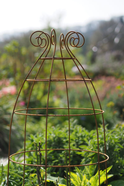 Obelisks and grow-through plant supports. Also great for training roses. RHS Cheslea award finalists